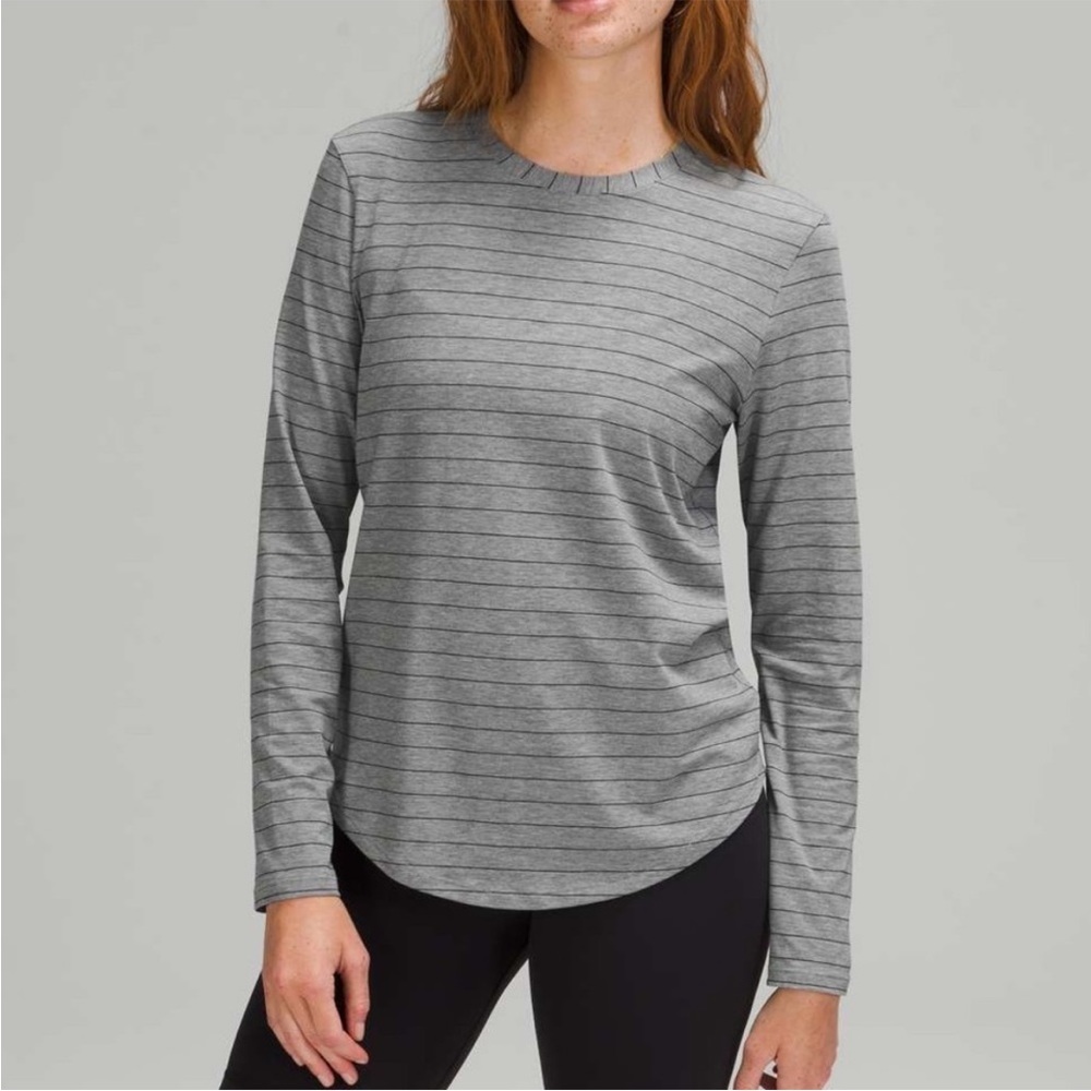 Lululemon Love Long Sleeve Striped Tee